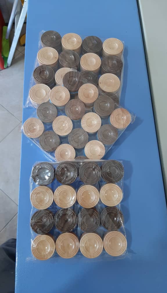 مهره تخته نرد چوبی مهره تخته نرد چوبی - تصویر 1